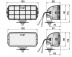 Фара дальнего света Wesem 4HP с проводом (4HP 184.69)